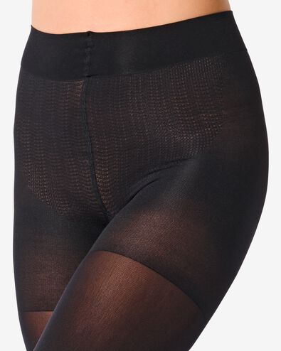 collants ultimate control 60 deniers noir - 4060140BLACK - HEMA