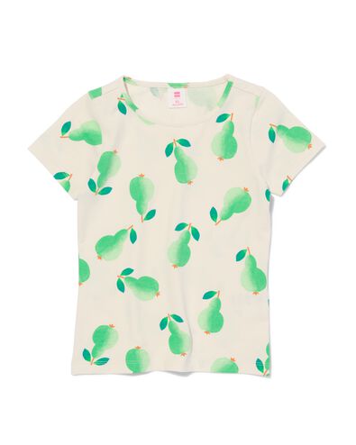 Kinder-T-Shirt, Birnen grün 98/104 - 30864165 - HEMA