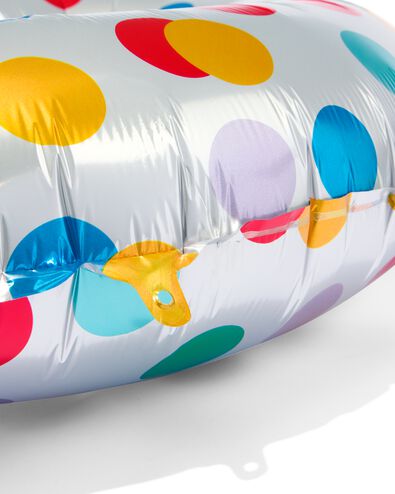 ballon alu avec confettis XL chiffre 2 - 14200632 - HEMA