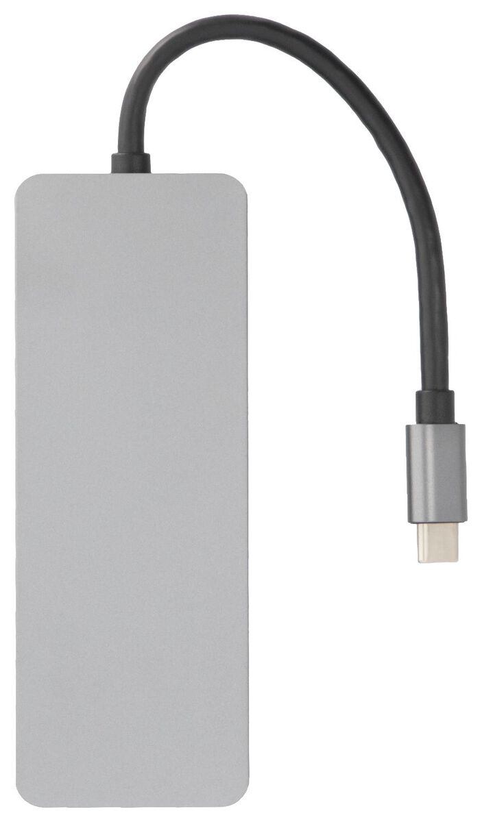 USB C hub gris - 39630168 - HEMA