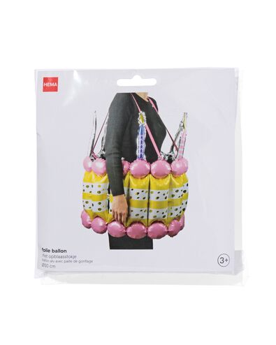 ballon aluminium 3D &eacute;toile dor&eacute; - 14250037 - HEMA