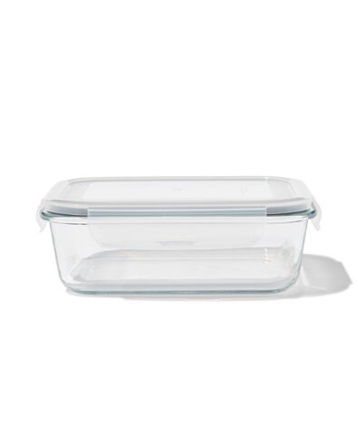 glazen clipdoos 1L - 80810291 - HEMA