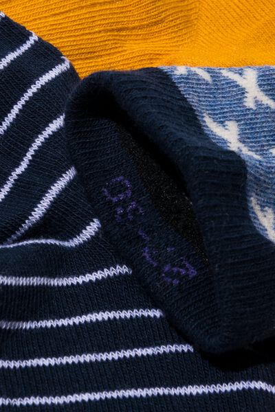 5er-Pack Kinder-Socken dunkelblau - 1000024590 - HEMA