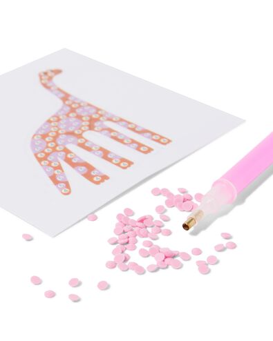 diamantcreaties stickers dino's - 3 stuks - 15900360 - HEMA