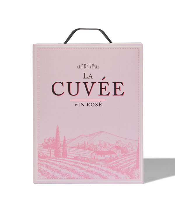 La Cuv&eacute;&eacute; wijntap ros&eacute; 3L - 17381372 - HEMA