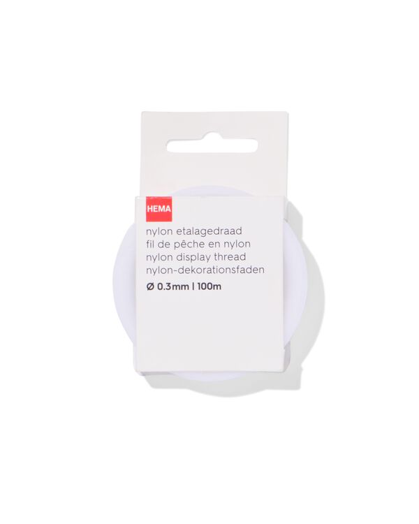 fil de p&ecirc;che nylon 0,3mm 100m - 81000100 - HEMA
