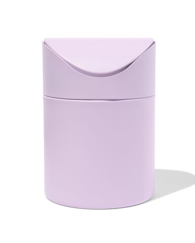prullenbak 1L lila - 80330063 - HEMA