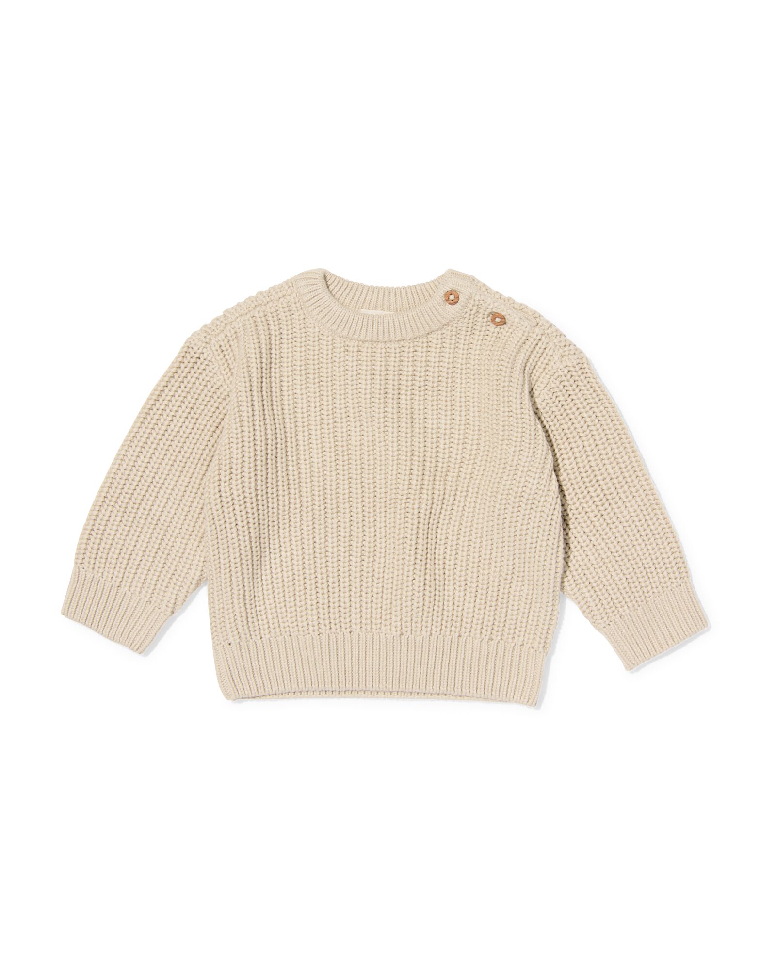 pull b&eacute;b&eacute; grosse maille sable sable - 33185270SAND - HEMA