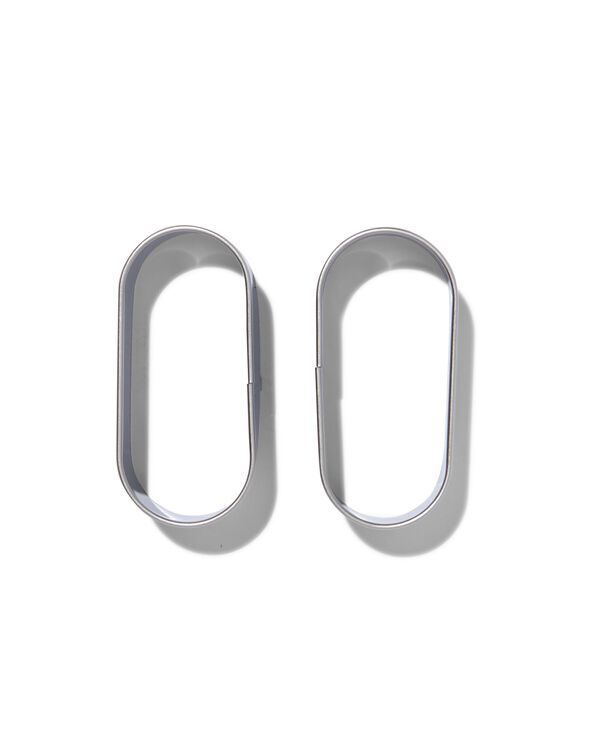 2 moules ovales 11x5x4 - 80890018 - HEMA