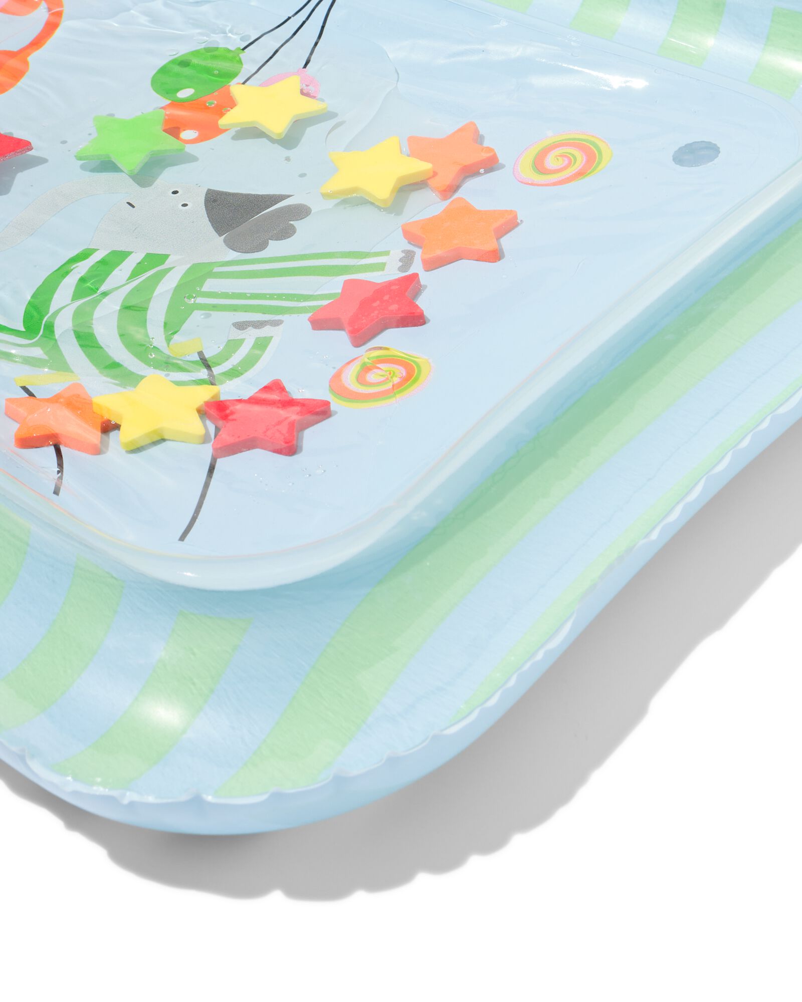 opblaasbare waterspeelmat voor baby's 63x46x6cm circus - 15800122 - HEMA