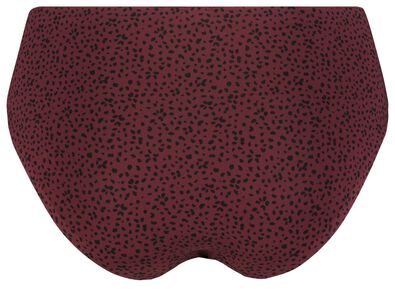 Damen-Hipster Second Skin, Mikrofaser aubergine - 1000025785 - HEMA