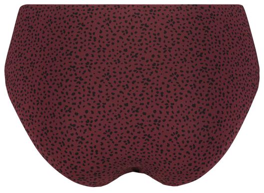 Damen-Hipster Second Skin, Mikrofaser aubergine XL - 19609845 - HEMA