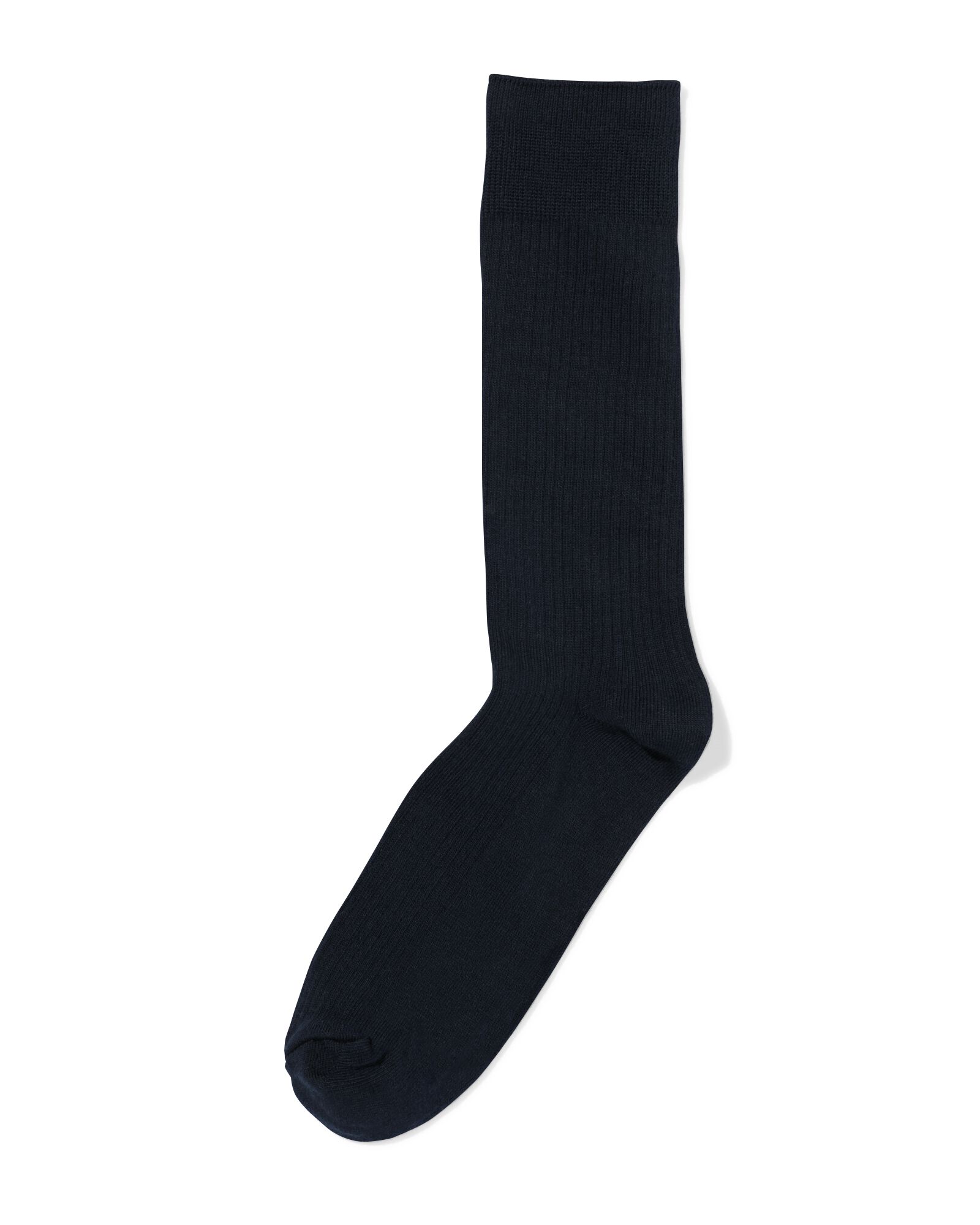 Herrensocken, gerippt  dunkelblau - 4150555DARKBLUE - HEMA