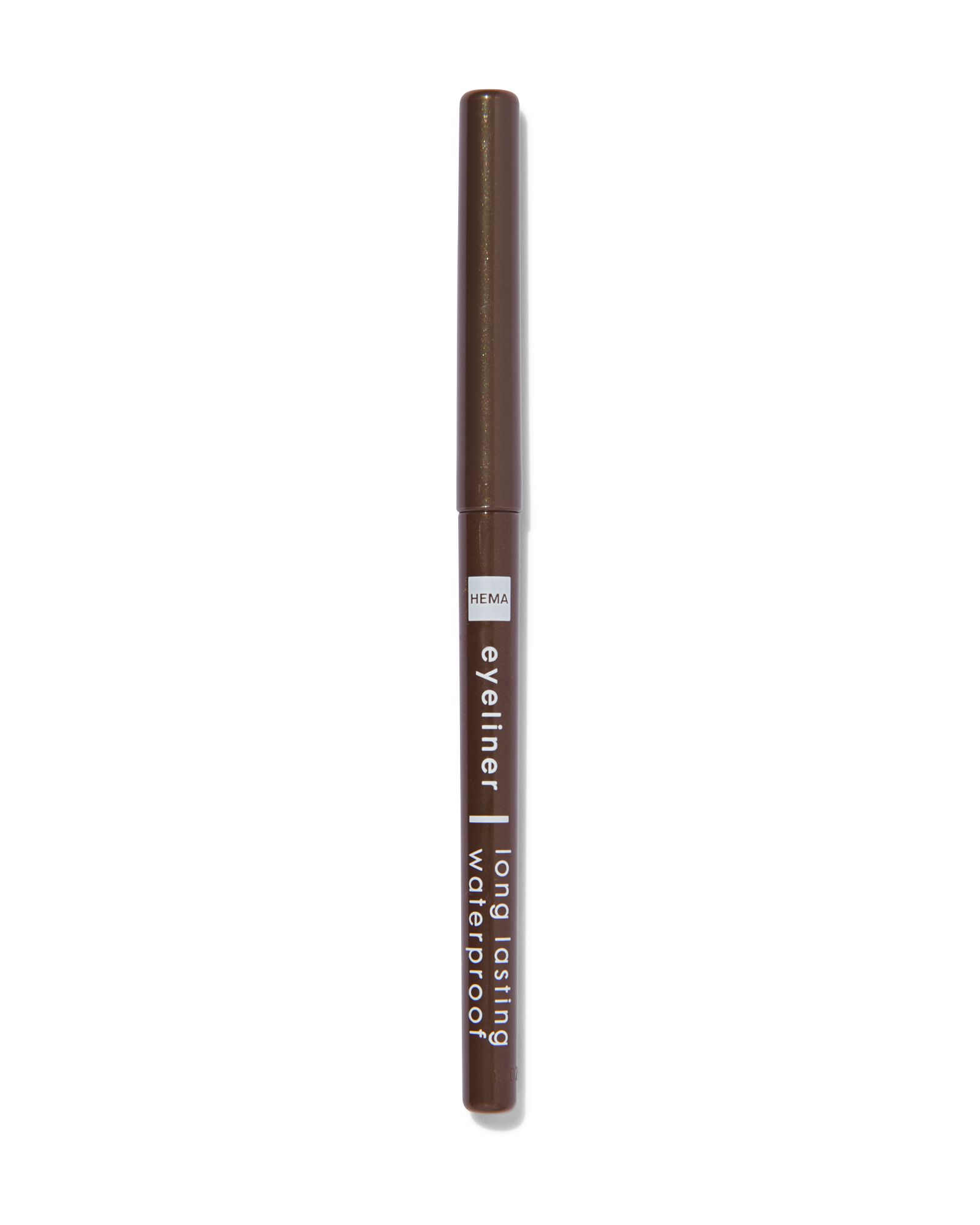 eyeliner anti-traces waterproof marron clair - 11210243 - HEMA