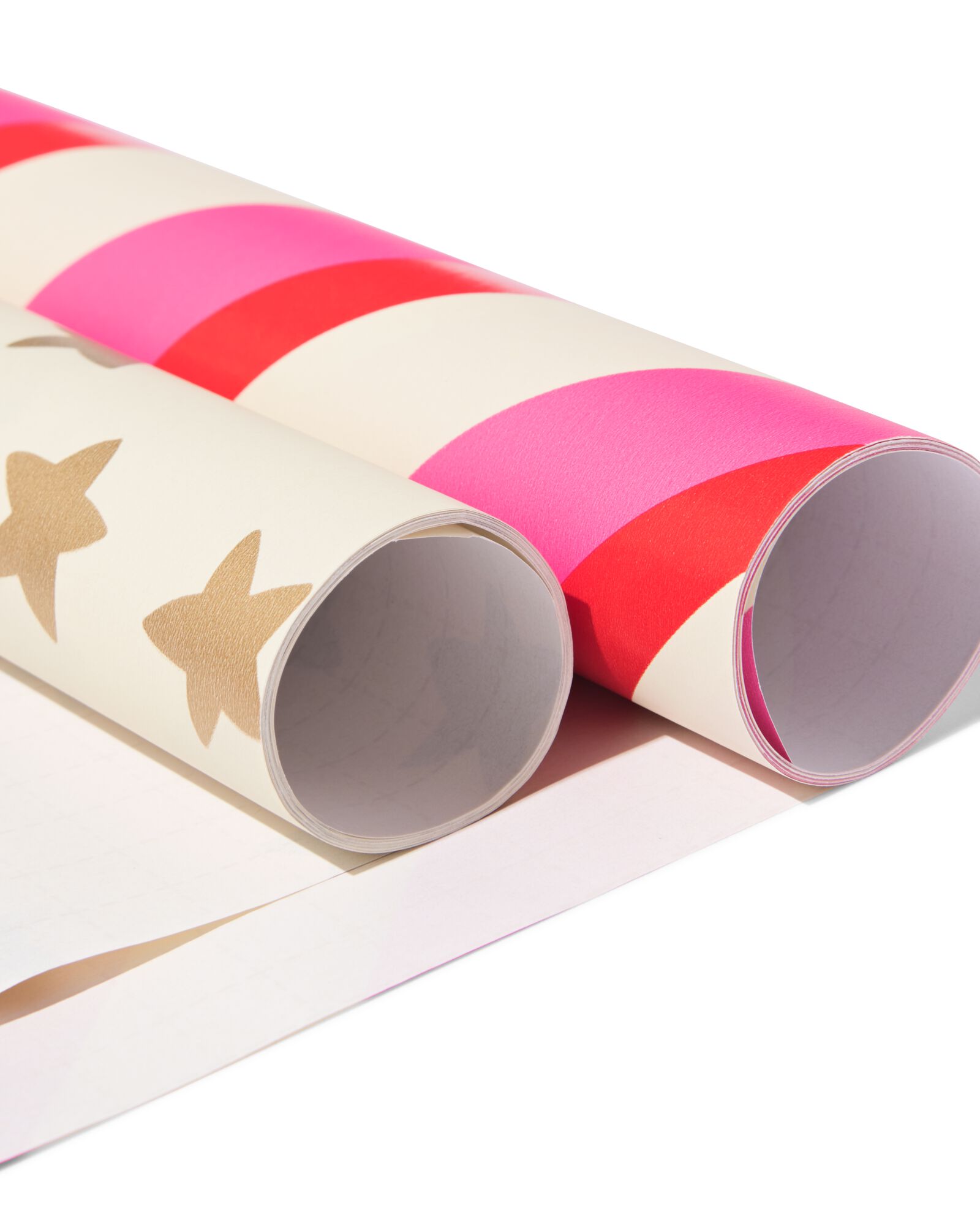 cadeaupapier 50x200 zuurstok - 3 stuks - 25710081 - HEMA