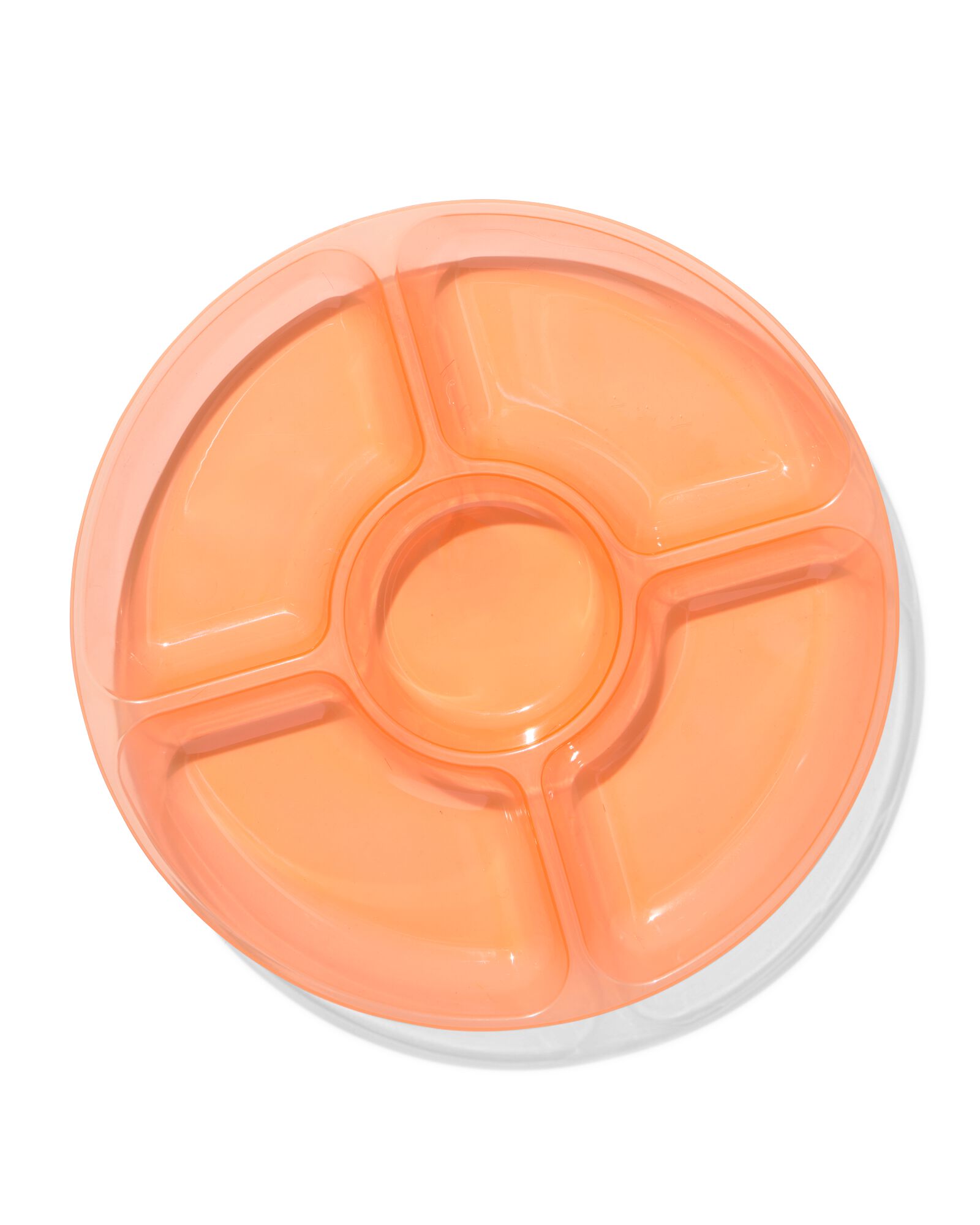 plateau de collation ⌀30cm orange - 60800515 - HEMA