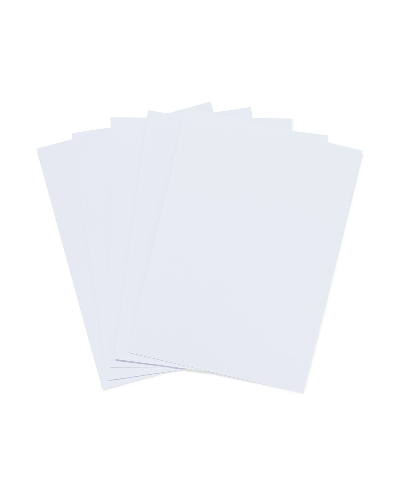 50er-Pack Blankokarten, DIN A6 - 14176310 - HEMA