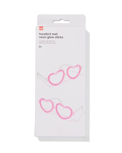 lunettes de f&ecirc;te avec b&acirc;tons fluorescents - lot de 2 - 14280395 - HEMA