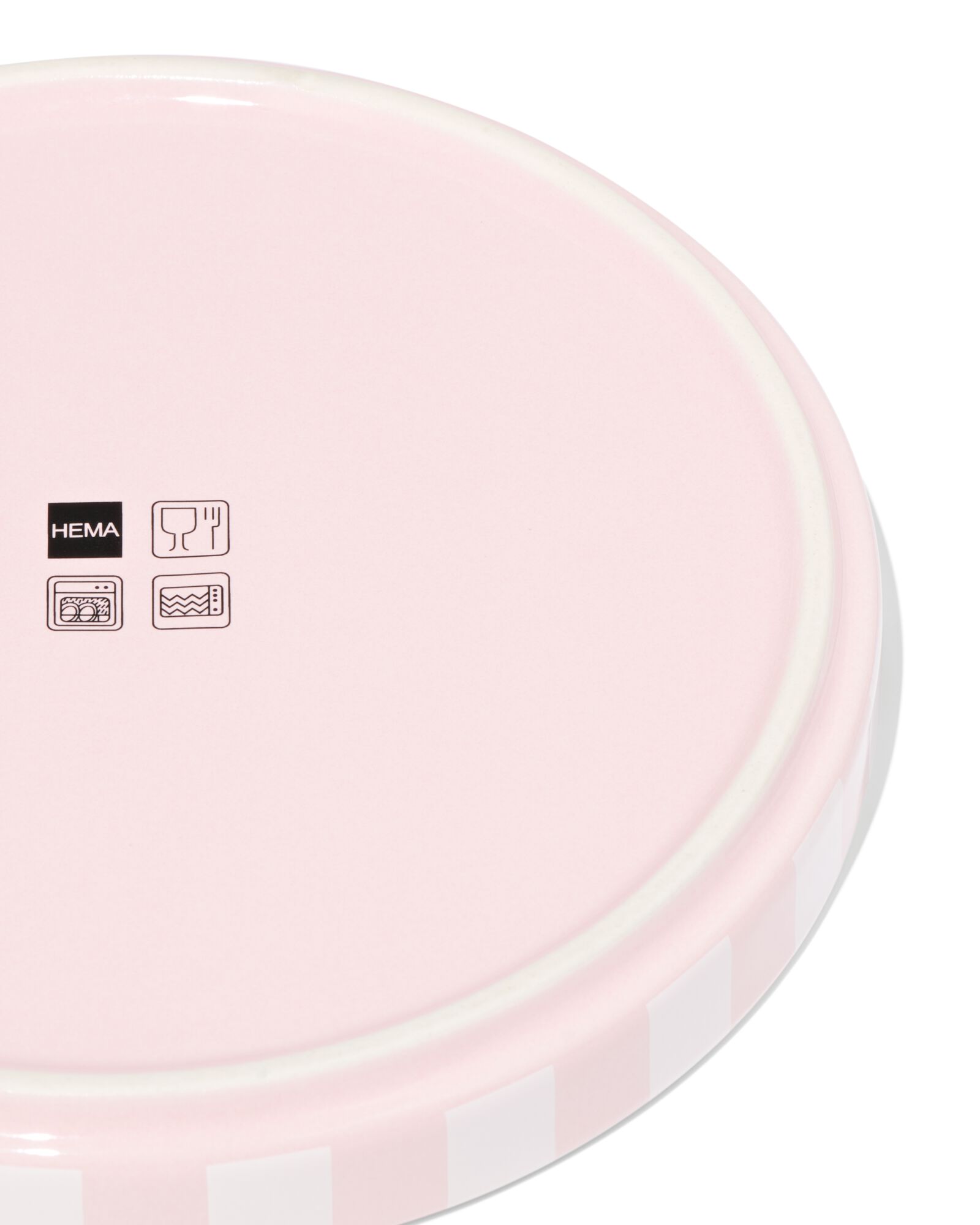 assiette &agrave; dessert ⌀ 16 cm c&eacute;ramique amour - 60800215 - HEMA