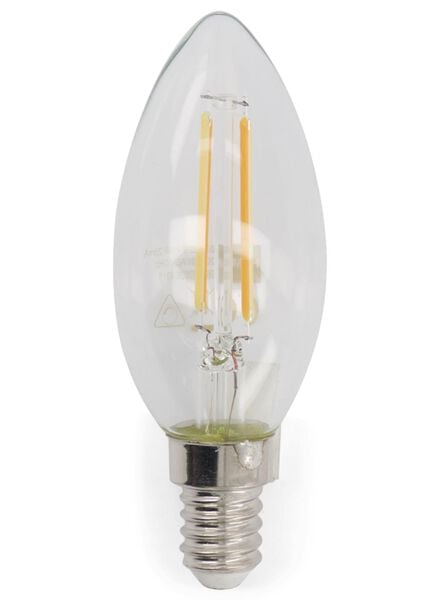 HEMA LED Lamp 40W - 470 Lm - Kaars - Helder (transparant)