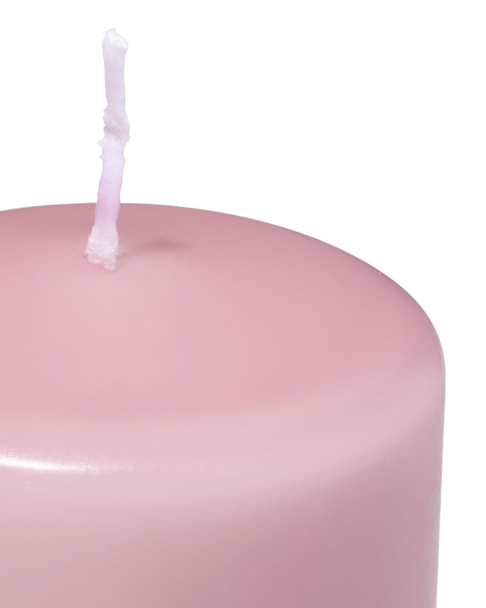 bougie pilier ⌀7x14cm vieux rose vieux rose 7 x 14 - 13509050 - HEMA