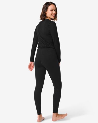pantalon thermique femme noir - HEMA