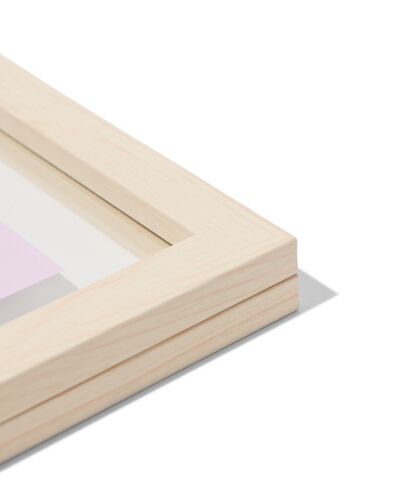 fotolijst 10x15cm hout zwevend - 13626063 - HEMA