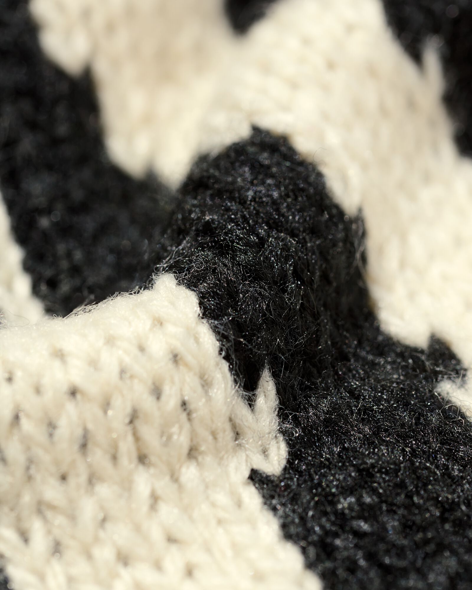 cardigan femme Oona graphique blanc cass&eacute; - 36205850OFFWHITE - HEMA