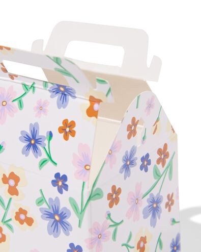 cadeaudoosjes vouwbaar S bloem - 6 stuks - 14710305 - HEMA