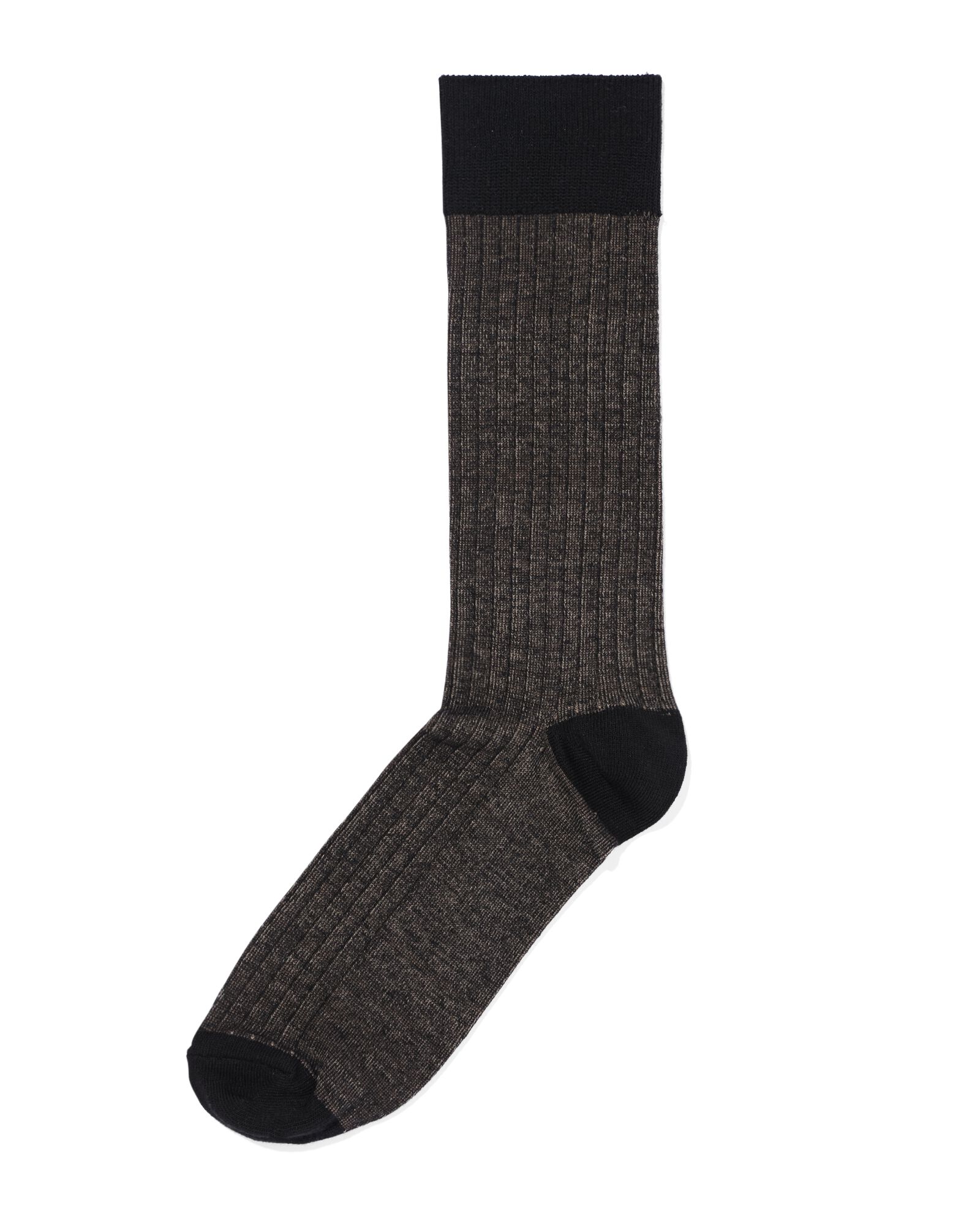 Herrensocken, gestreift schwarz schwarz - 4104600BLACK - HEMA