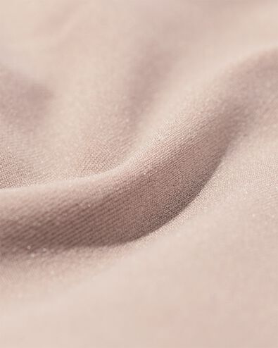 Damen-String aus Mikrofaser mit Spitze beige - 19660804BEIGE - HEMA