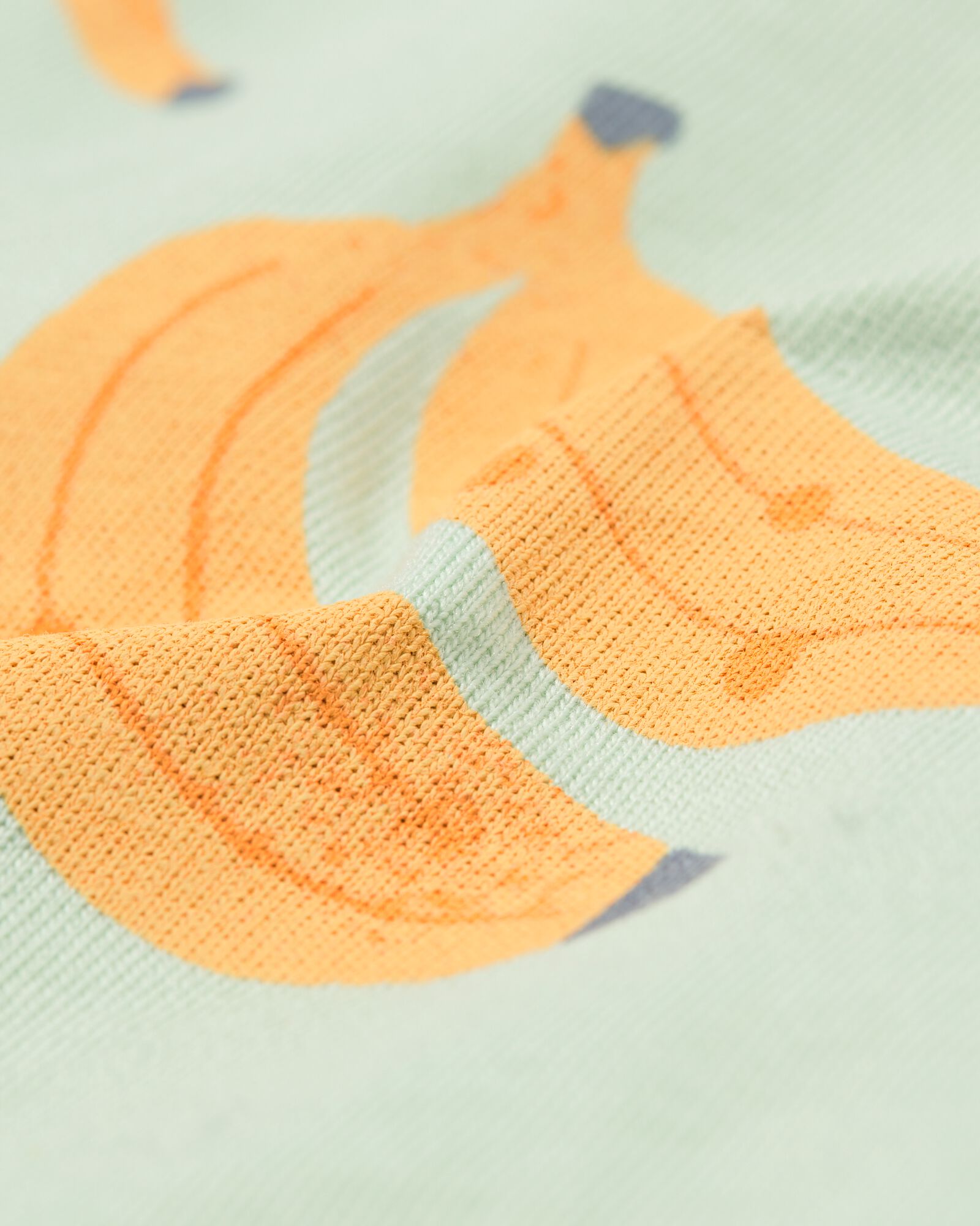 kinder T-shirt bananen groen - 30788305GREEN - HEMA