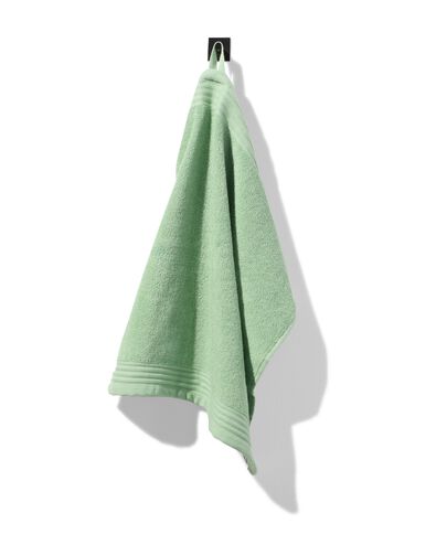 K&uuml;chenhandtuch 50 x 50 cm Baumwolle Mittelgr&uuml;n - 5400097 - HEMA