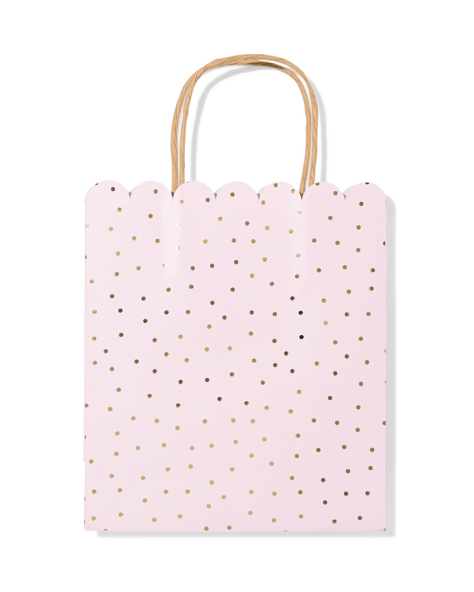 sac cadeau M 29,5x18cm papier pois - 14700695 - HEMA