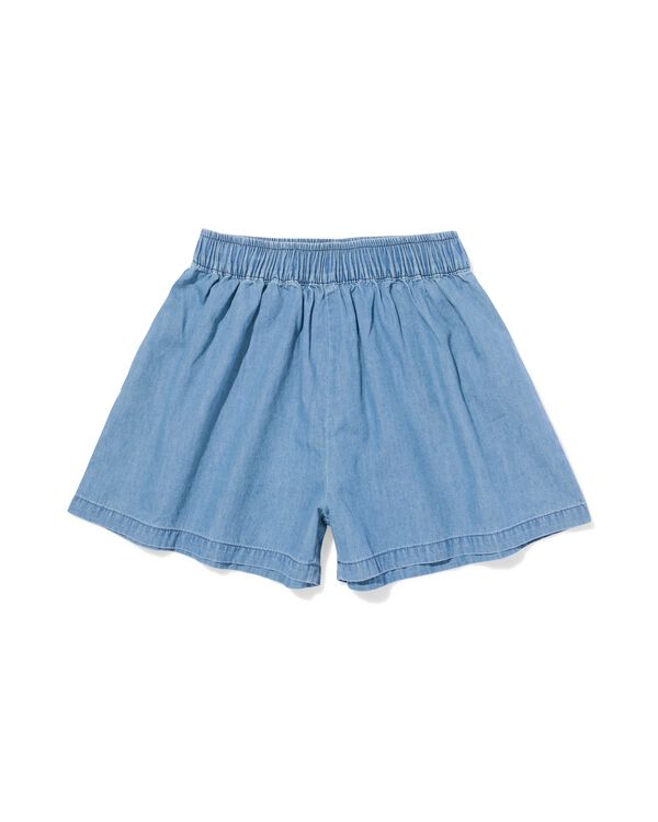 kindershort blauw blauw - 30852945BLUE - HEMA
