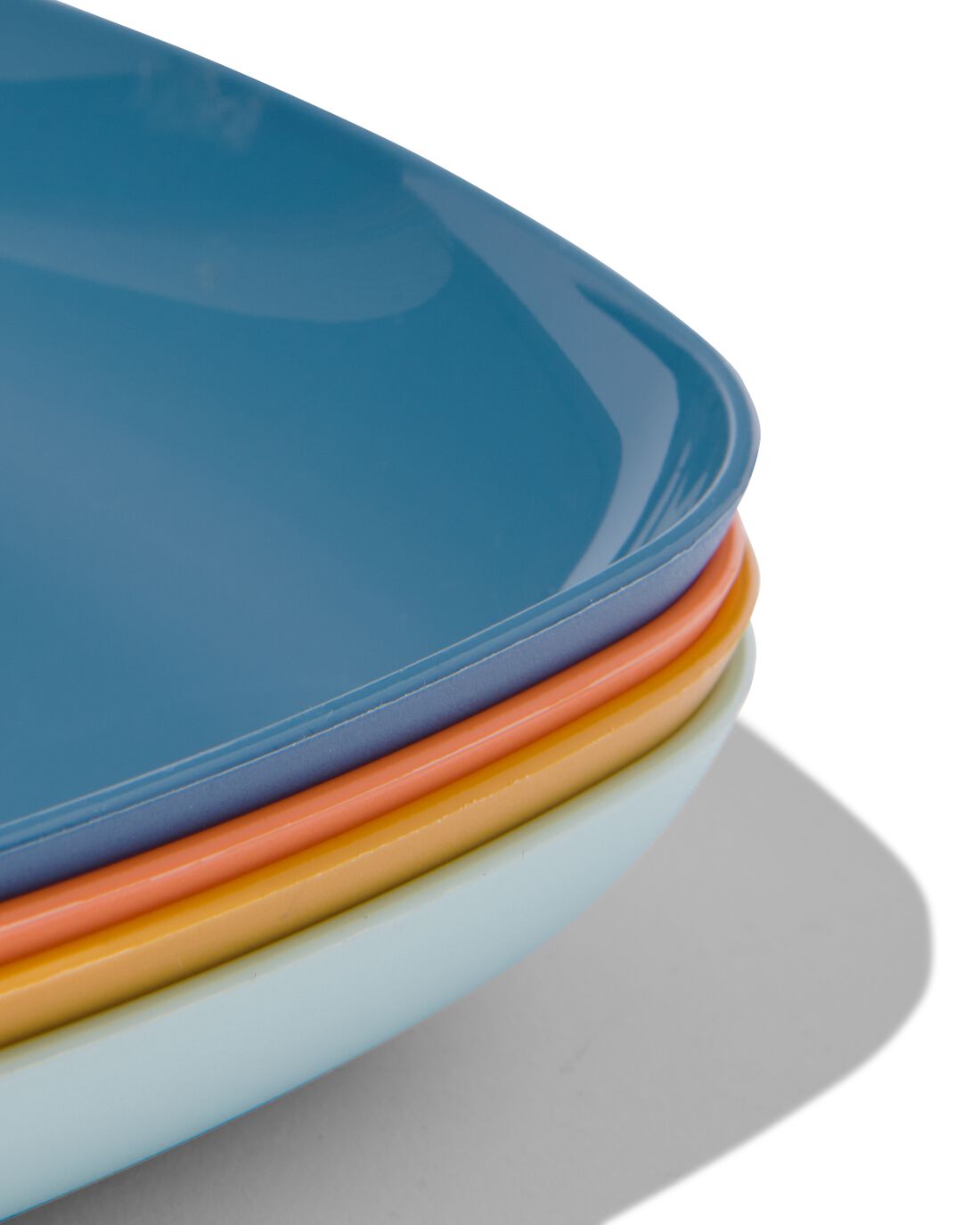 Hema 4er-Pack Teller, 17.5 Cm, Kunststoff