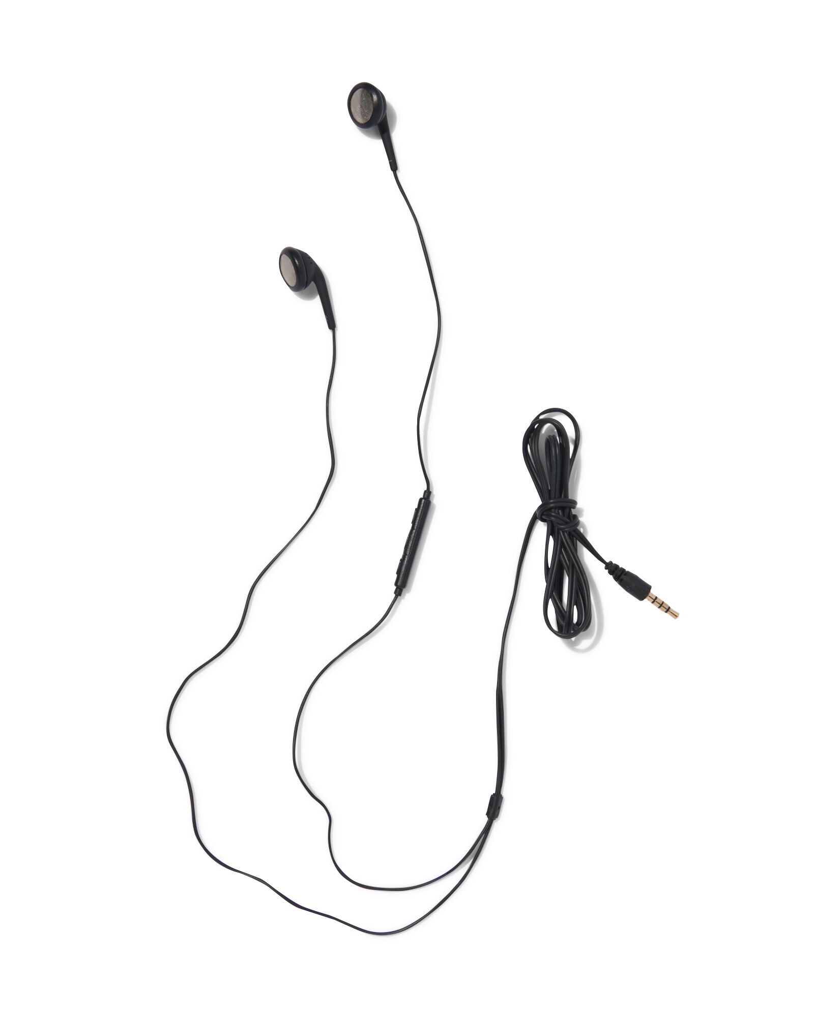 &eacute;couteurs semi-intra-auriculaires confort noir - 39620020 - HEMA