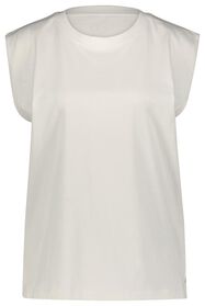 Damen-T-Shirt Dany, Kappärmel weiß weiß - 1000027989 - HEMA