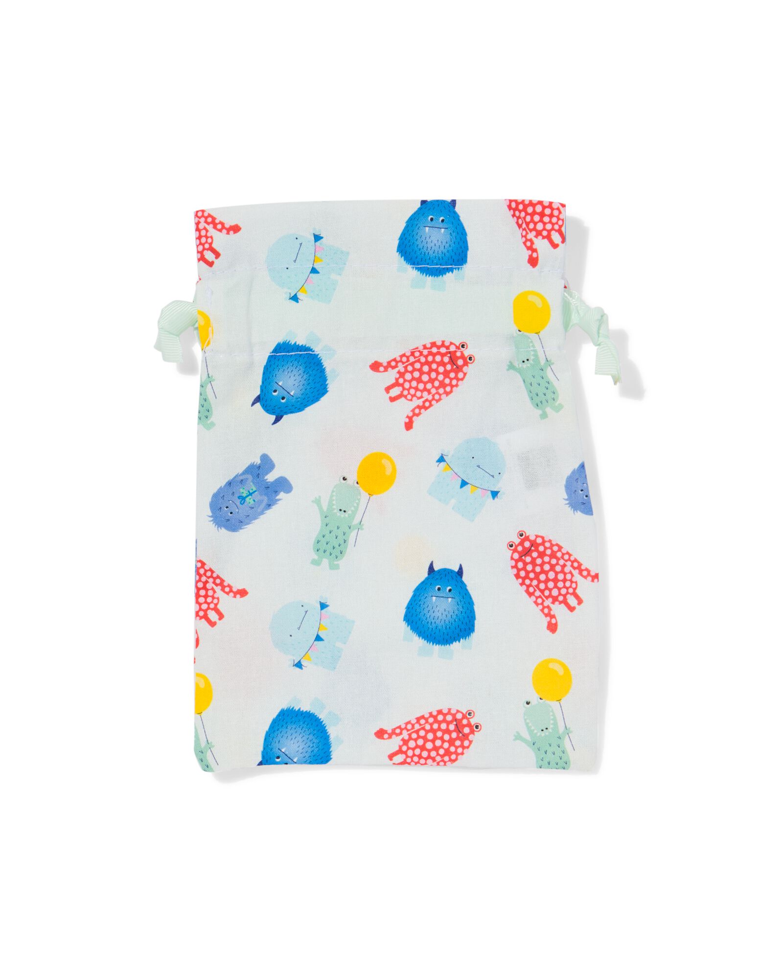 sac 20,5x14,5cm coton monstres - 14700690 - HEMA