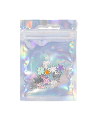 jeu de perles breloques en m&eacute;tal - 14 pi&egrave;ces - 15900544 - HEMA