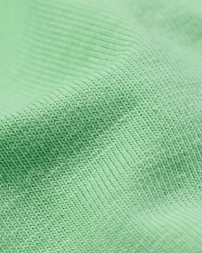slip femme stretch coton vert S - 19630167 - HEMA