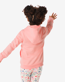 Kinder-Sweatjacke mit Kapuze rosa rosa - 1000030774 - HEMA