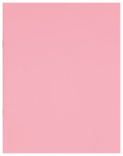 schriften A5 gelinieerd roze - 10 stuks - 14590316 - HEMA