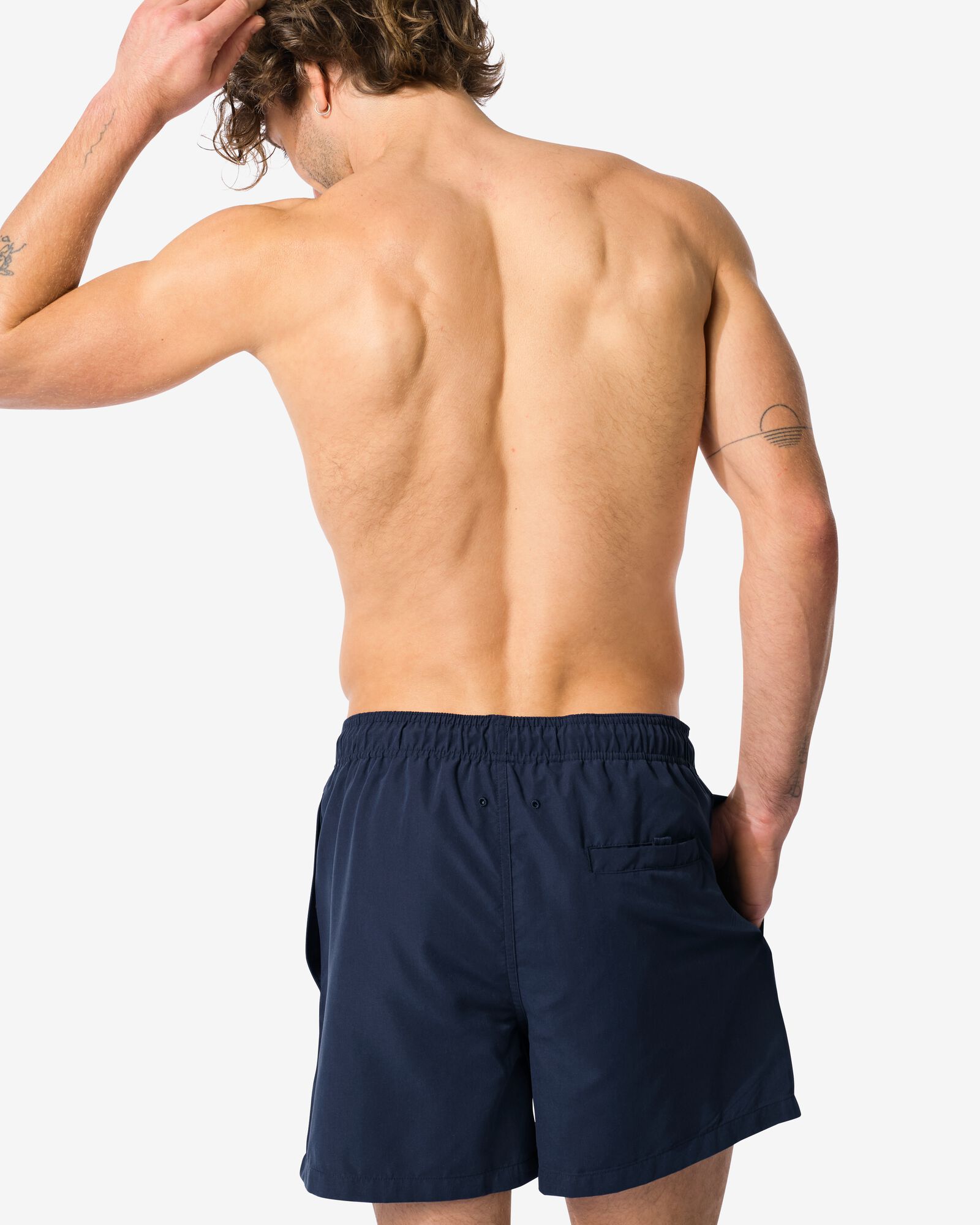 maillot de bain homme  bleu bleu - 22150120BLUE - HEMA