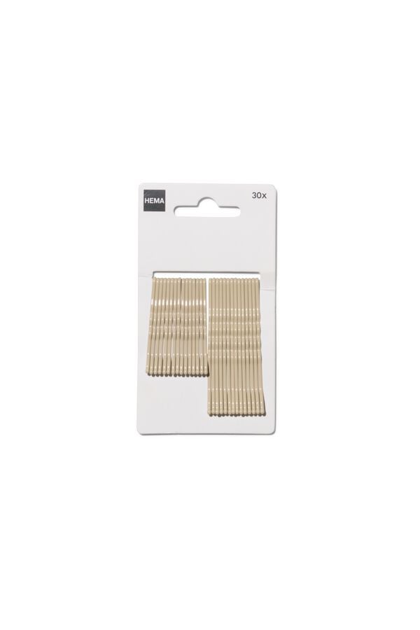 30 &eacute;pingles &agrave; cheveux beige - 11870216 - HEMA