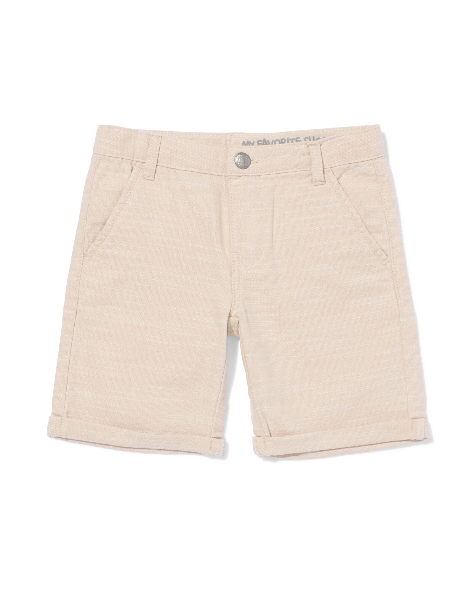 short enfant coupe droite &eacute;cru &eacute;cru - 30716101ECRU - HEMA