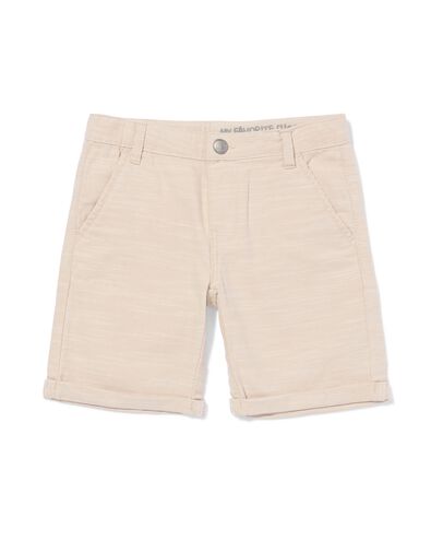 short enfant coupe droite &eacute;cru &eacute;cru - 30716101ECRU - HEMA