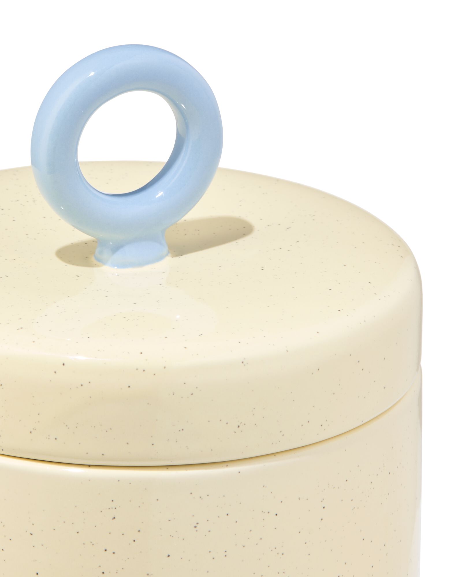 Topf ⌀ 13 x 19 cm Keramik beige - 25800081 - HEMA