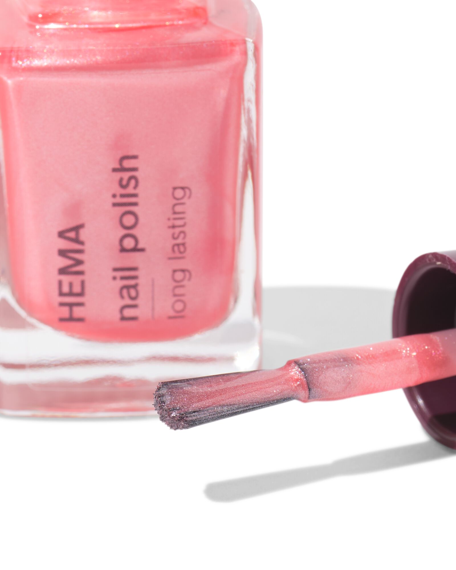 langhoudende nagellak 106 sparky blush - 11240906 - HEMA