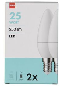 2er-Pack LED-Lampen, 25 W, 250 lm, nicht dimmbar - 20090037 - HEMA